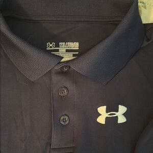 Under Armour Dark Navy Polo with Logo